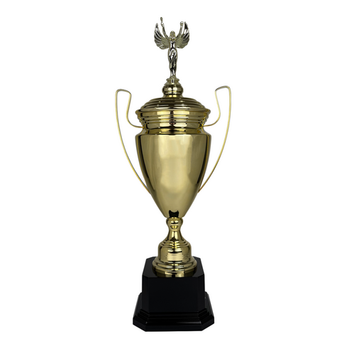 Trofeo de Copa de Metal con Figura Serie M1